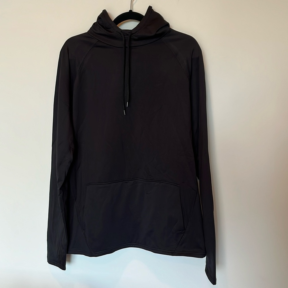Augusta Black Hoodie, Men’s Large